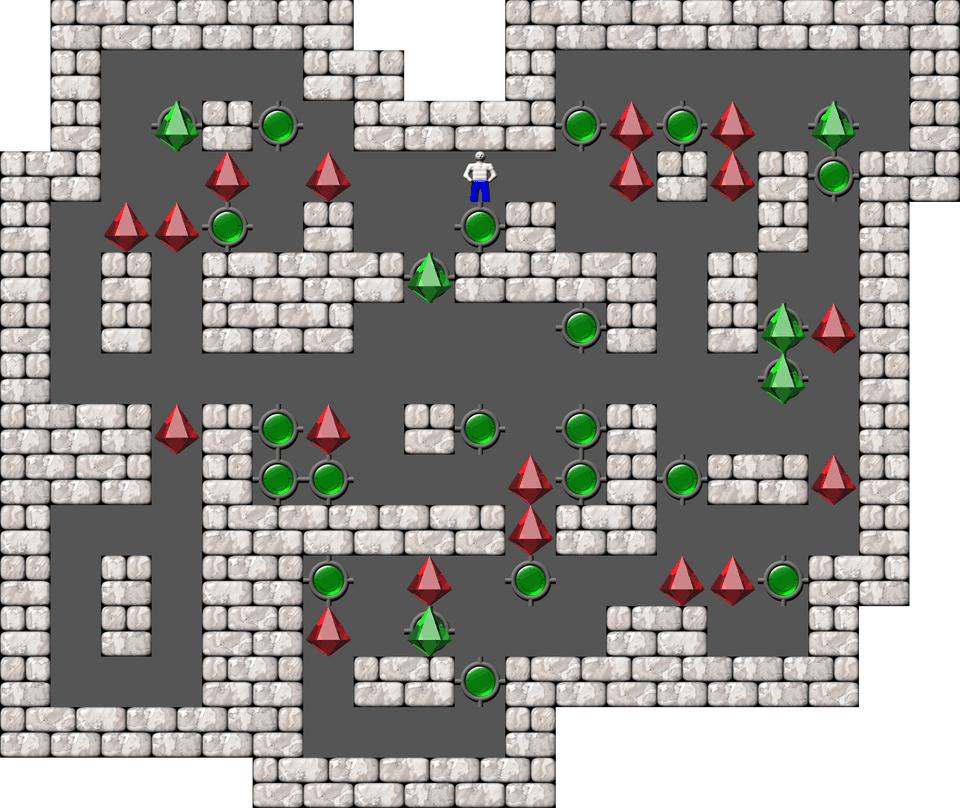 Sokoban Dushi 12 level 17